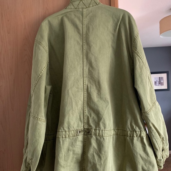 NWT Free People Utility Jacket Size~ Large - Picture 2 of 12